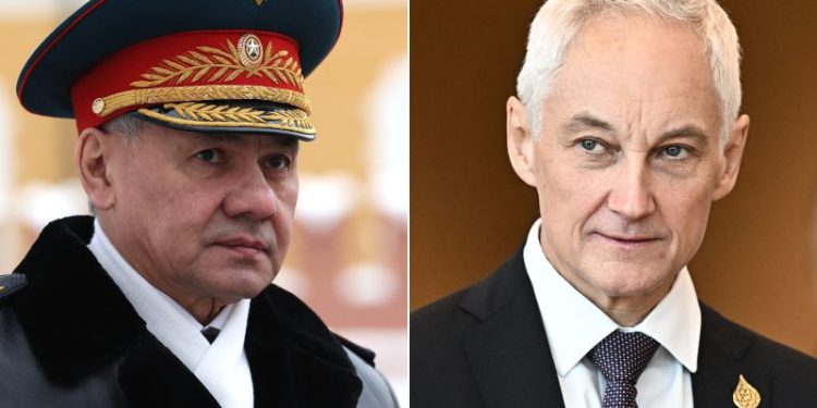 Putin replaces Russia’s defense minister with a civilian, citing rising military spending and need for innovation