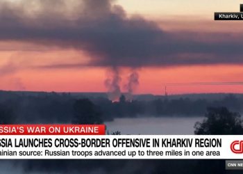 Russia claims to have captured five border villages in Kharkiv amid fresh offensive