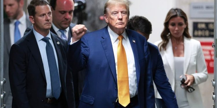 Trump urges Biden to follow through with debate promise: ‘I’m ready to go anywhere’