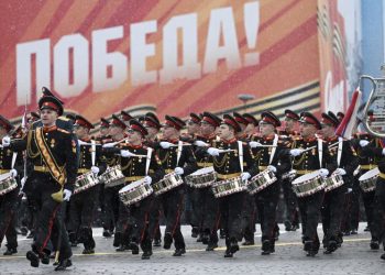 Putin says Russia’s army is ‘always ready’ as country marks World War II victory