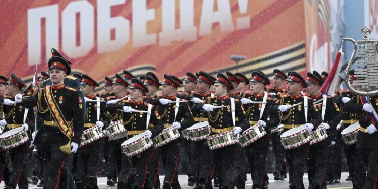 Putin says Russia’s army is ‘always ready’ as country marks World War II victory