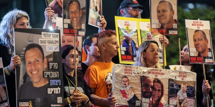 Anti-government protests demand release of Gaza hostages ahead of Israel’s Memorial Day