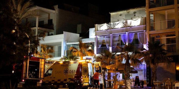 Four killed in restaurant collapse on Spanish holiday island