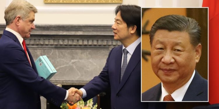 China’s threats, ‘naked aggression’ loom large as House lawmakers meet Taiwan’s new president