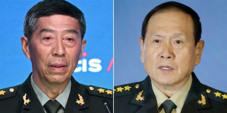 China expels two former defense ministers from Communist Party as military purge deepens