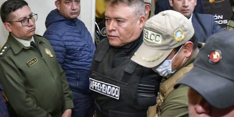 Bolivia arrests multiple high-ranking military and intelligence officials following failed coup