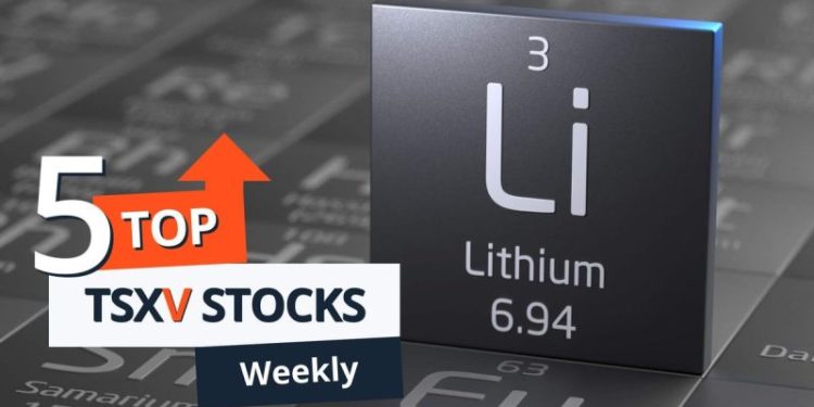 5 Top Weekly TSXV Stocks: Noram Lithium Keeps Soaring with 58 Percent Gain