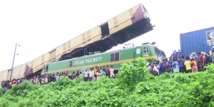 Train collision kills at least eight in eastern India, police say