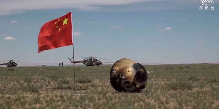 China’s Chang’e-6 moon mission returns to Earth with historic far side samples