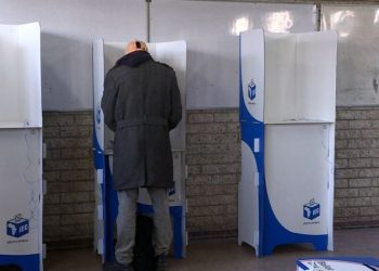 First results in South Africa’s election suggest it is heading for biggest political shift since apartheid