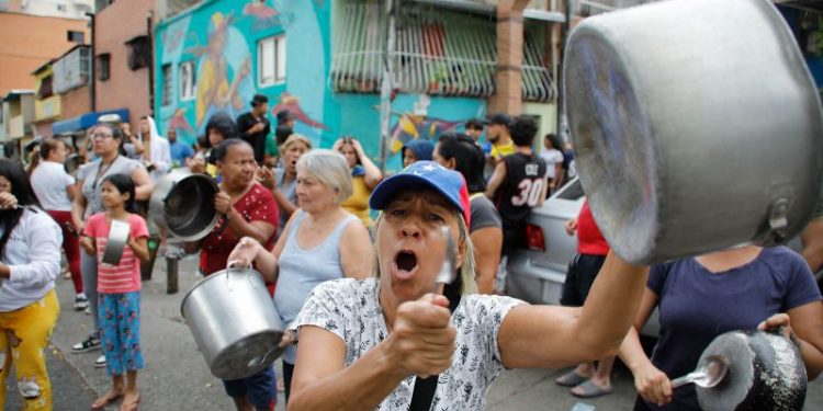 Protest erupts in Venezuela as questions grow over strongman Maduro’s victory