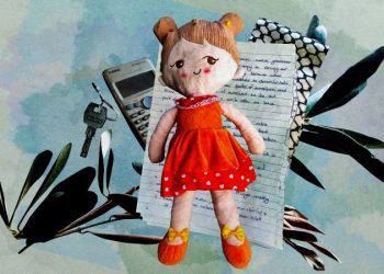 ‘Every moment we live must be documented’: A doll, letters and keys help displaced Gazans hold onto their identity