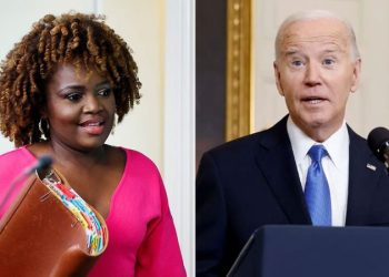 KJP speaks for first time from White House since Biden dropped out of presidential race: ‘Very personal’