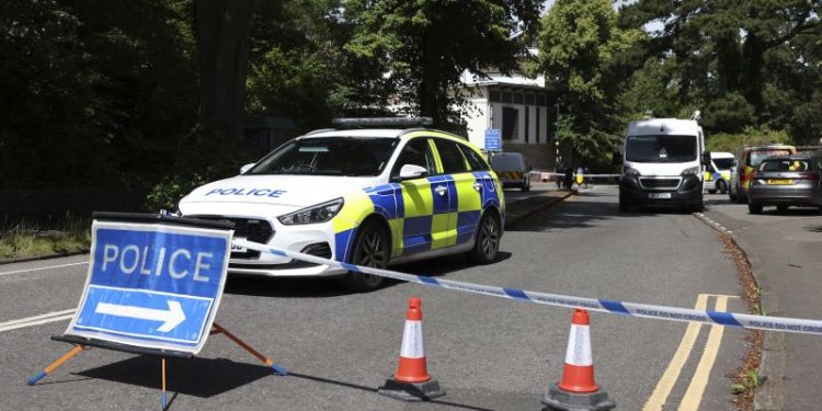 UK police launch manhunt after human remains found in suitcases