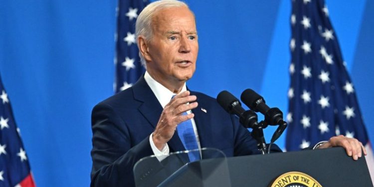 Biden campaign hypes president’s foreign policy chops after high-stakes NATO press conference