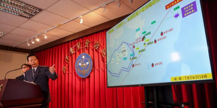 China’s coast guard detains Taiwan fishing boat near frontline islands