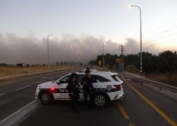 Israeli authorities say two killed as dozens of projectiles fired on Golan Heights from Lebanon