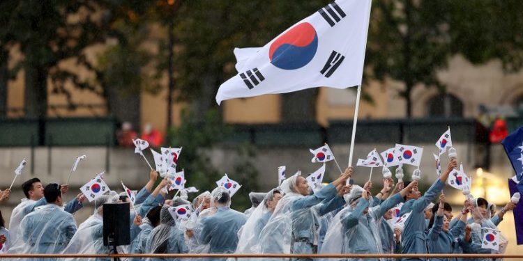 Top Olympics official ‘deeply sorry’ for introducing South Korea as North Korea during opening ceremony