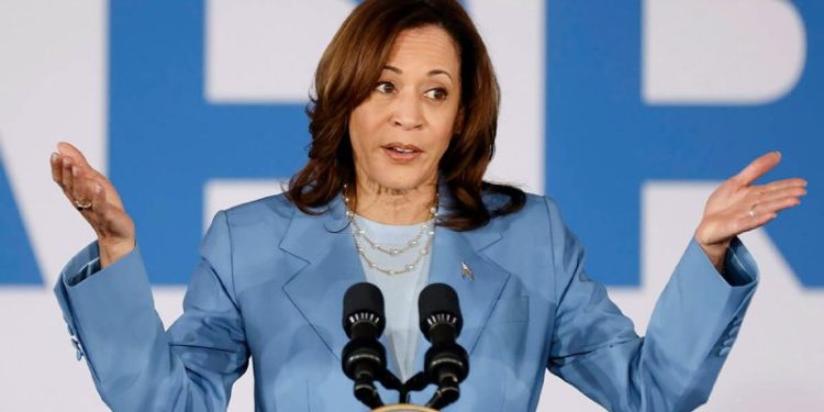 Kamala Harris’ presidential campaign raises nearly $50 million since Biden endorsement
