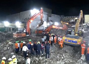 At least seven people killed, several feared trapped in India building collapse