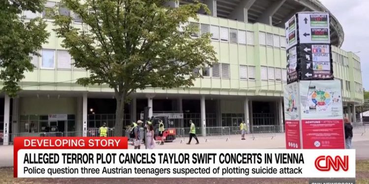 Iraqi teen detained in Vienna after Taylor Swift attack plot foiled