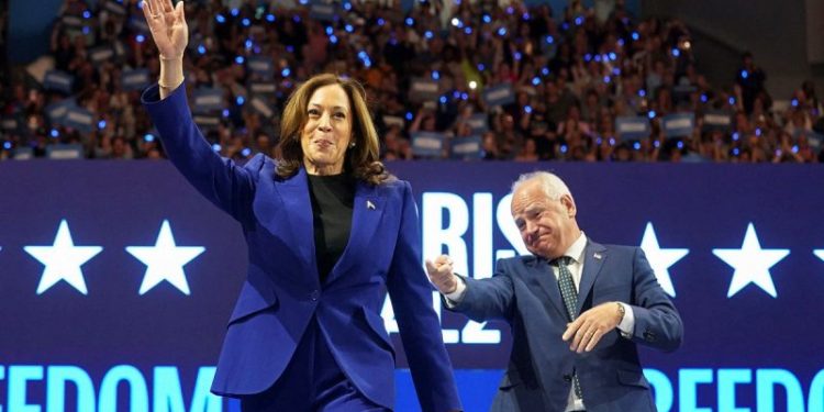 Kamala Harris to accept presidential nomination on final night of DNC