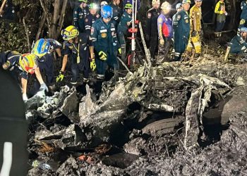 Plane carrying 9 people crashes near Thailand’s capital