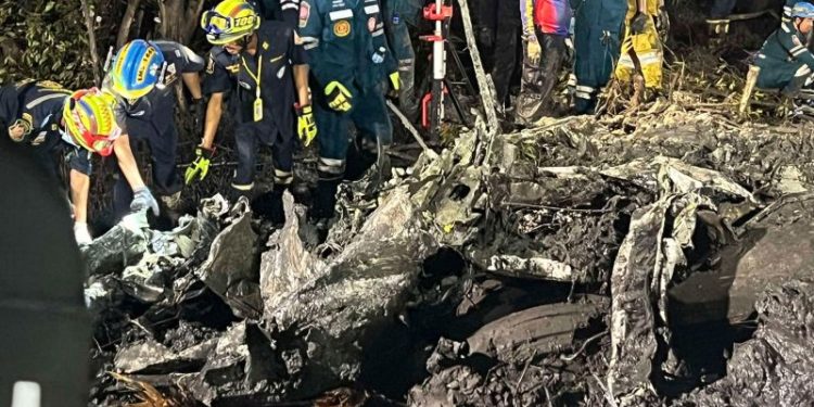 Plane carrying 9 people crashes near Thailand’s capital