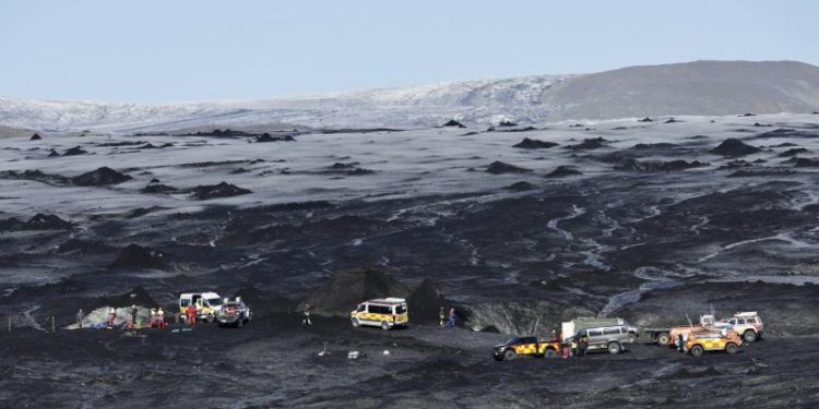 ‘It could have been us’: American father and daughter recall horror of Iceland cave collapse