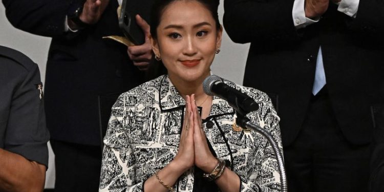 Thailand’s parliament votes for Paetongtarn Shinawatra to be next prime minister