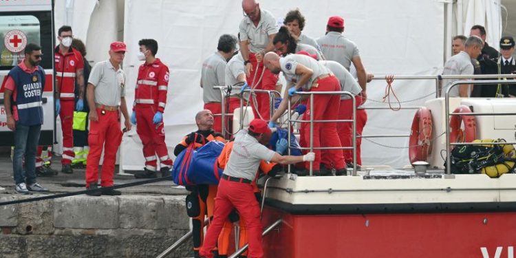 Fifth body recovered from sunken superyacht deemed ‘unsinkable’ by ship manufacturer CEO