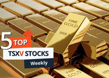 5 Top Weekly TSXV Stocks: Gold Stocks Gain as Metal Hits New Record High