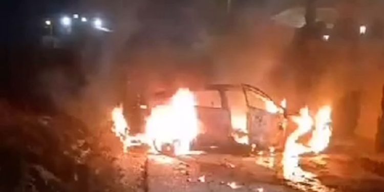 Israeli settlers attack West Bank village, drawing condemnation from top officials