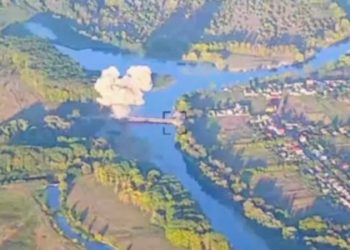 Zelensky says Ukraine ‘getting stronger’ in Kursk as his troops blow up second bridge