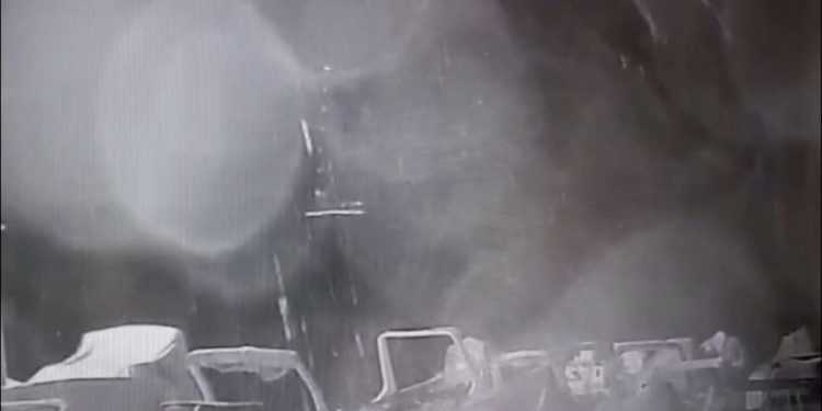 Video shows storm battering Bayesian superyacht before sinking off the Sicilian coast