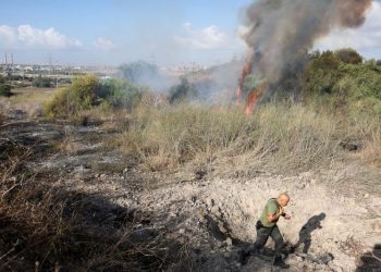Missile from Yemen lands in central Israel, IDF says, an area normally safe from enemy projectiles