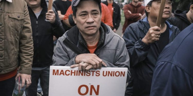 Boeing sweetens offer to union as strike enters second week