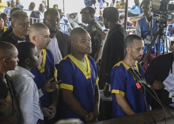 Three Americans and 34 others sentenced to death over coup attempt in Congo