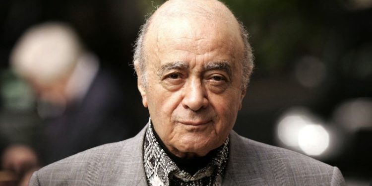 Harrods ‘utterly appalled’ by allegations that former owner Mohamed Al Fayed raped staff