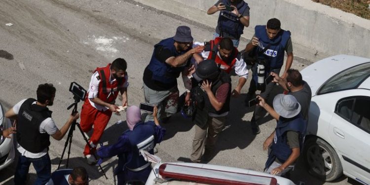 Journalists injured by Israeli fire during military raid in West Bank, eyewitnesses say