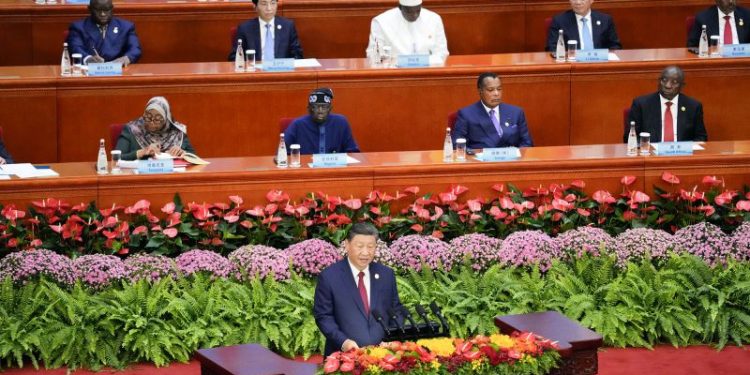 Xi Jinping had one message for dozens of visiting African leaders: choose China