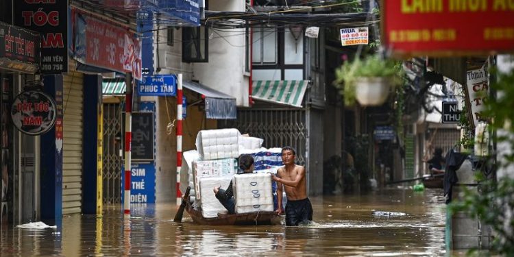 Days after landfall, Typhoon Yagi continues to devastate Vietnam leaving around 200 dead