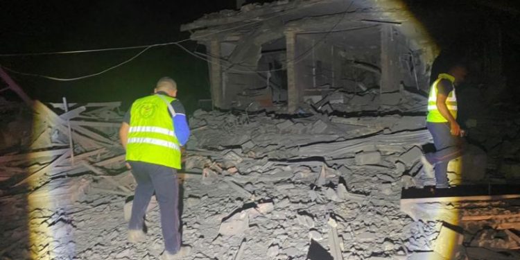 Israeli military says it has hit Hezbollah weapons storage facilities in several areas of Lebanon