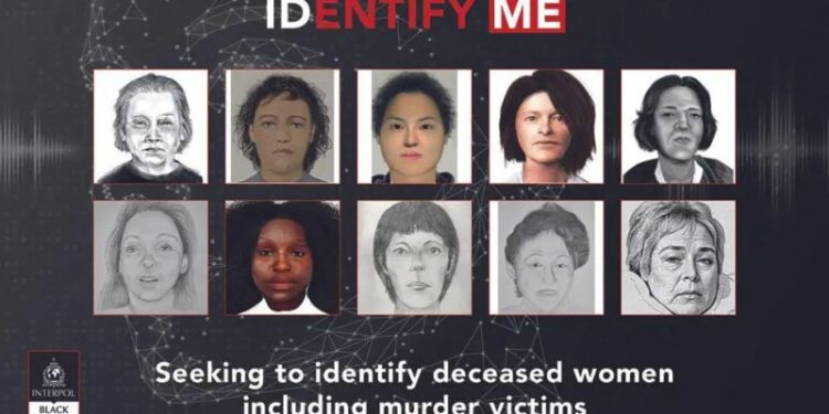 Interpol seeks public’s help in solving 46 cold cases involving unidentified women
