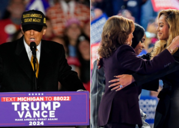Trump blasts Harris at Michigan rally for ‘partying’ while a ‘war’ is ‘going on’: ‘Nobody’s in charge’