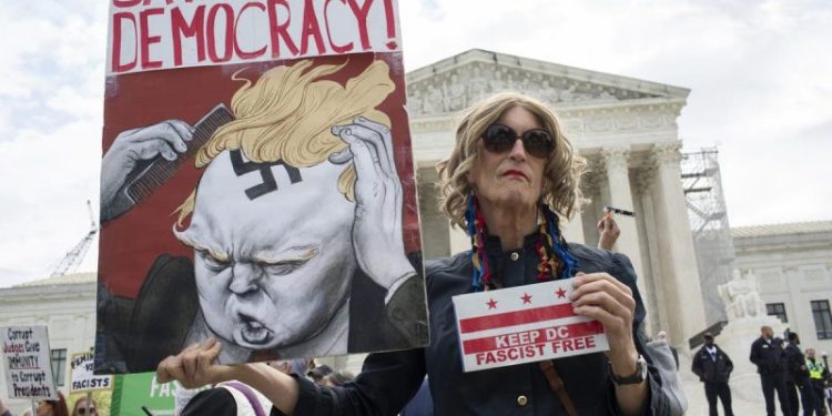 Pro-Harris super PAC warns against messaging that focuses too much on ‘Trump fascist’ label