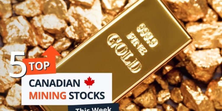 Top 5 Canadian Mining Stocks This Week: Cerrado Gold Sparkles with 76 Percent Gain