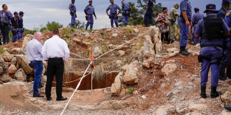 Court orders South Africa police to end standoff with illegal miners