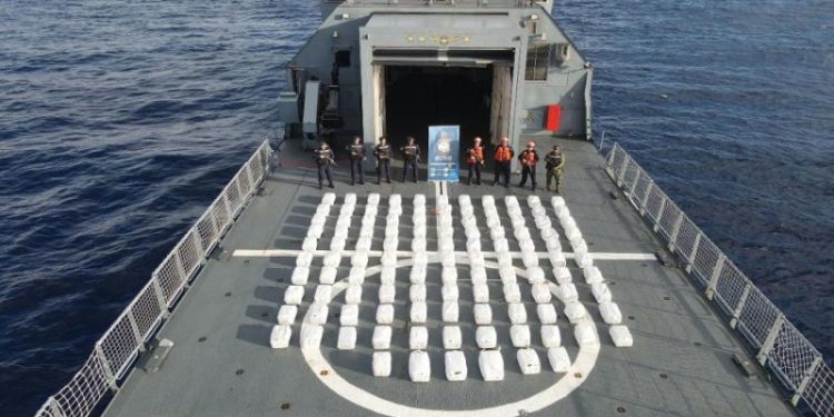 ‘Narco sub’ bound for Australia seized in massive international operation that netted 1,400 metric tons of drugs