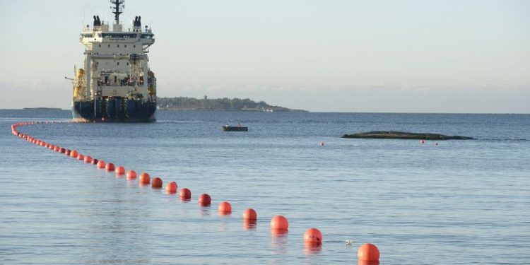 European officials cry sabotage after two internet cables are cut in the Baltic Sea